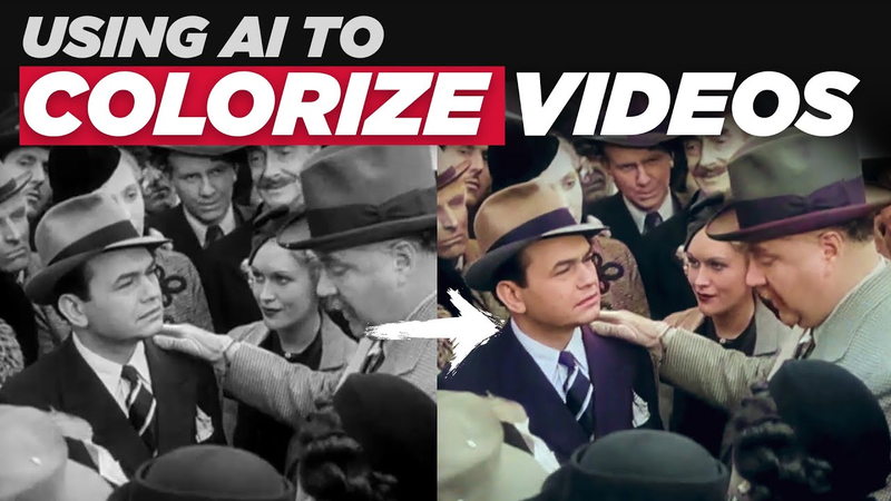 AI tools to restore and colorize silent films easily