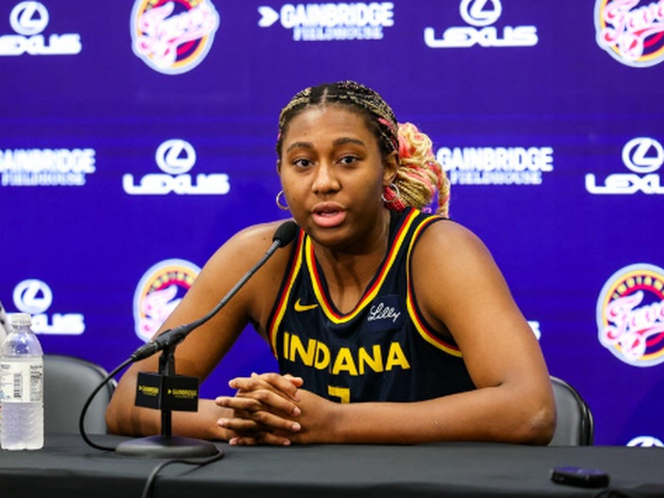 Aliyah Boston from the Indiana Fever
