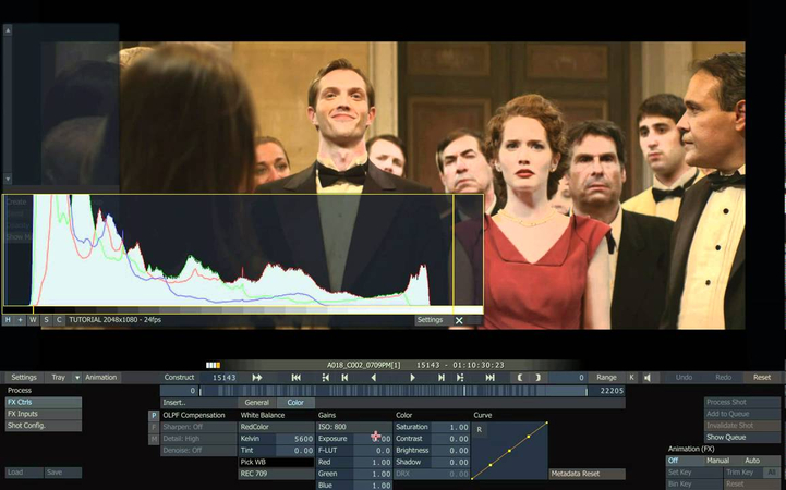 high-end color grading for film and tv projects