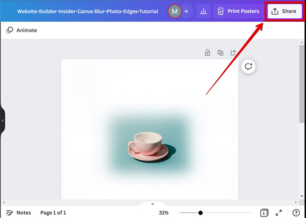 How to Blur Edges in Canva for Images with Simple Steps