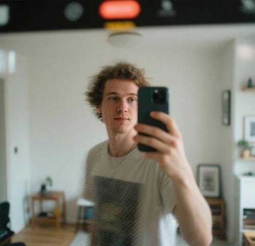 blur selfie video
