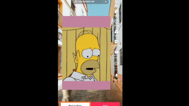 ein tiktok video unscharf machen