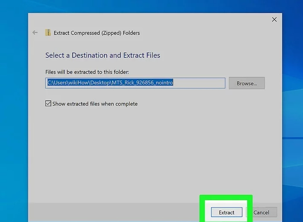 대상 선택 - 추출