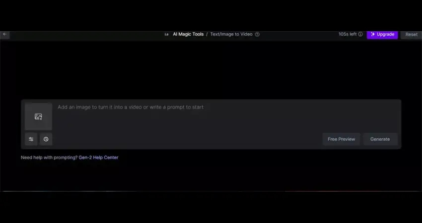 choose the text to image icon