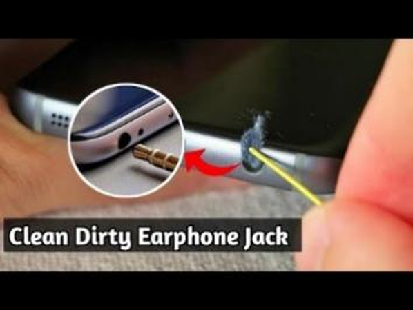 clean android headphone jack
