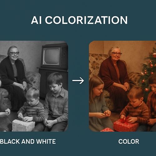 colorize family video
