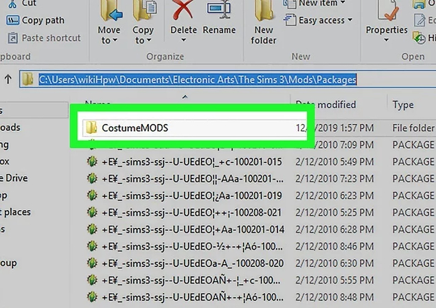 원하는 새 폴더 만들기