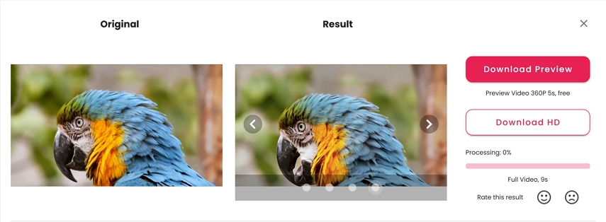 cutout.pro video enhancer