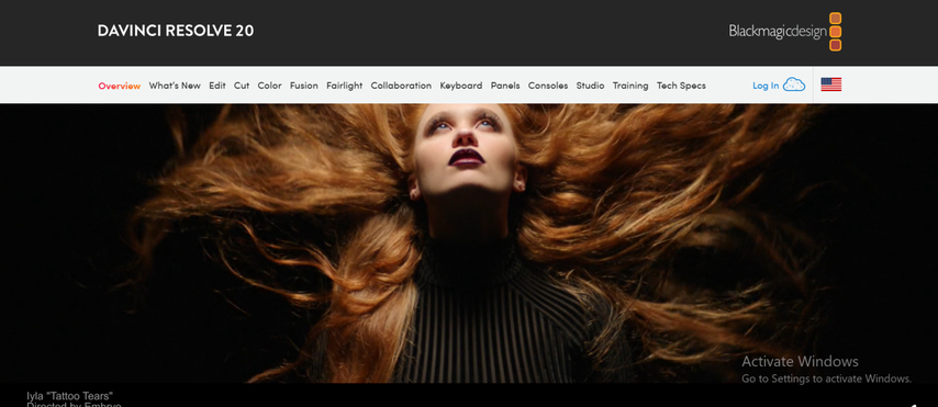 professional color grading software for cinematic video