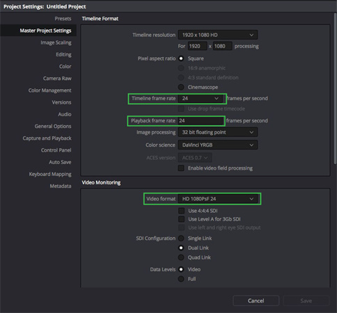 استوديو Davinci Resolve