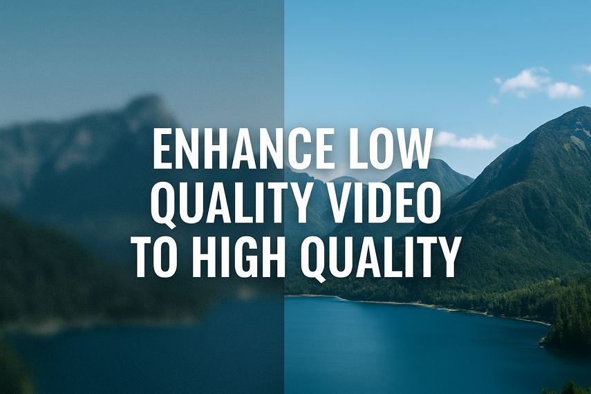 How to increase video quality from 480p to 1080p