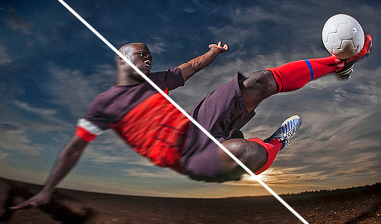 enhance sports clips using ai