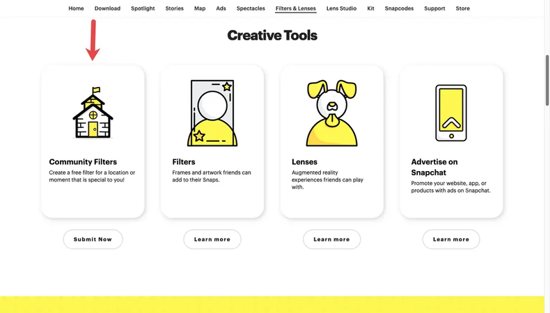 filtros comunitários