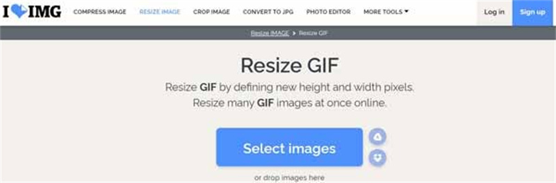 GIF Resizer - Crop & Resize Animated GIF Online