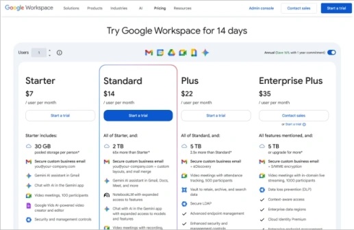 google vids features