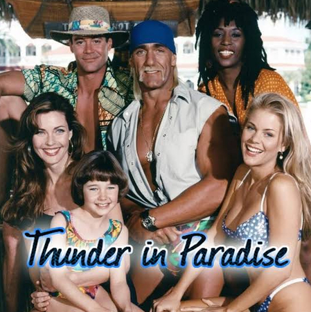 Hulk Hogan starring in Thunder in Paradise