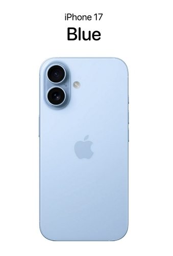 iPhone 17 라이트 블루