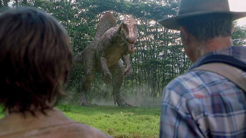 jurassic world rebirth spinosaurus