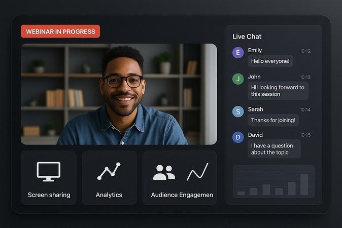 webinar recording platform features