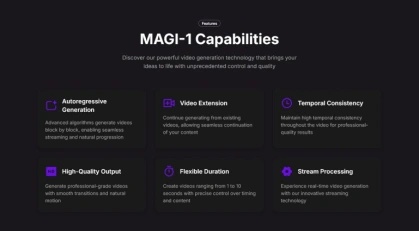 magi ai video generator features