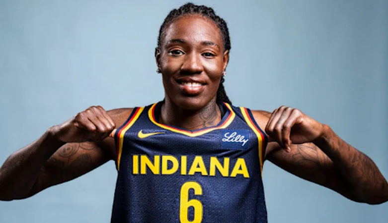 Natasha Howard from the Indiana Fever