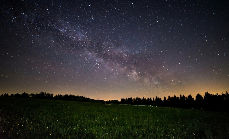 night sky photography with quality