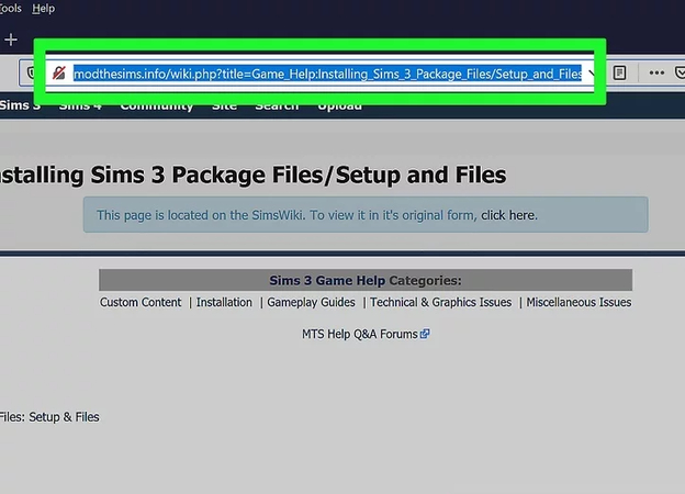 ウェブブラウザを開いてリンクへ移動