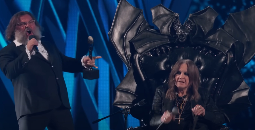 Ozzy Osbourne getting inducted into the Rock & Roll Hall of Fame