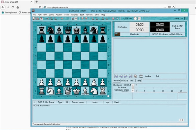 Play Chess against Computer –