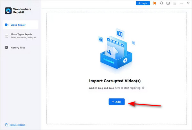 repairit import video interface