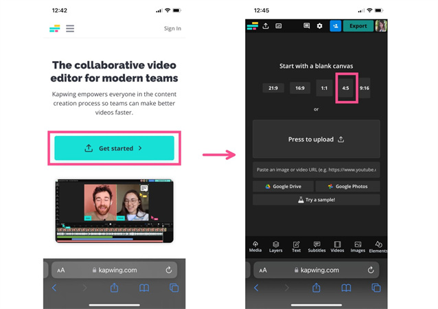 改變 Instagram 照片尺寸