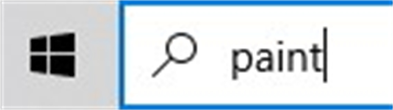 windows10でペイントを検索