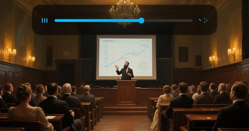 restore old educational video with AI
