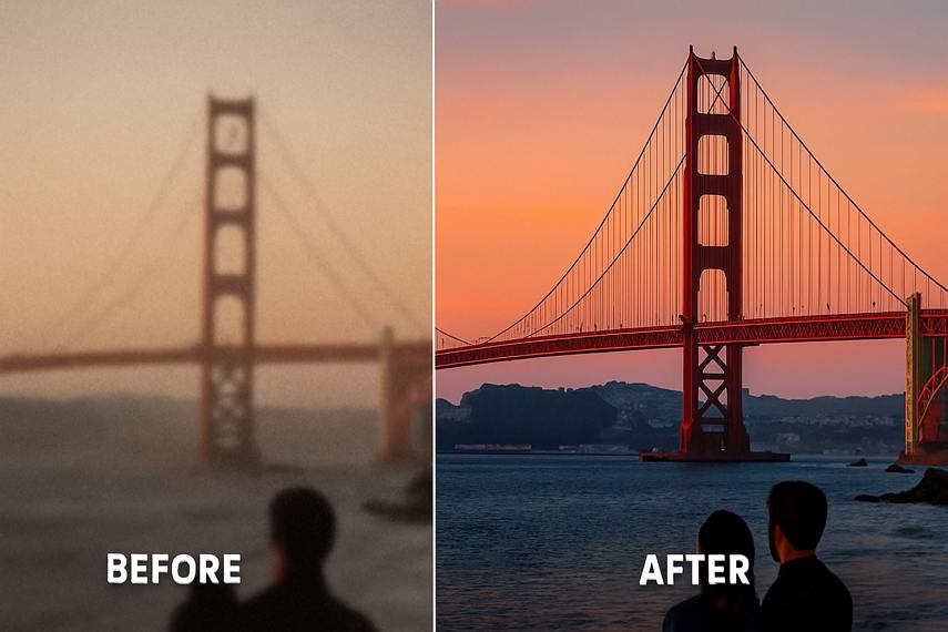 ai restore travel videos
