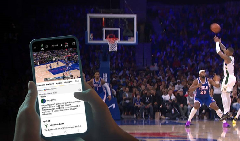 share ai enhanced sports clips