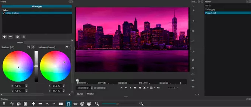 free beginner color grading and video editing