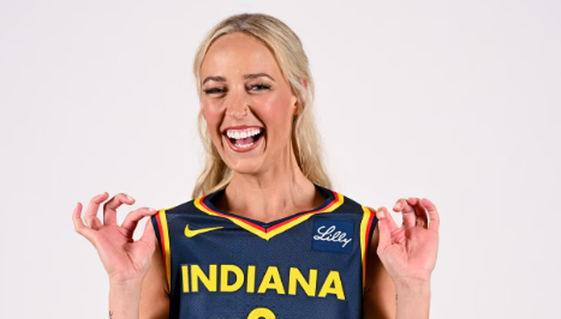 Sophie Cunningham from Indiana Fever