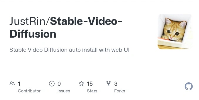 stable video diffusion