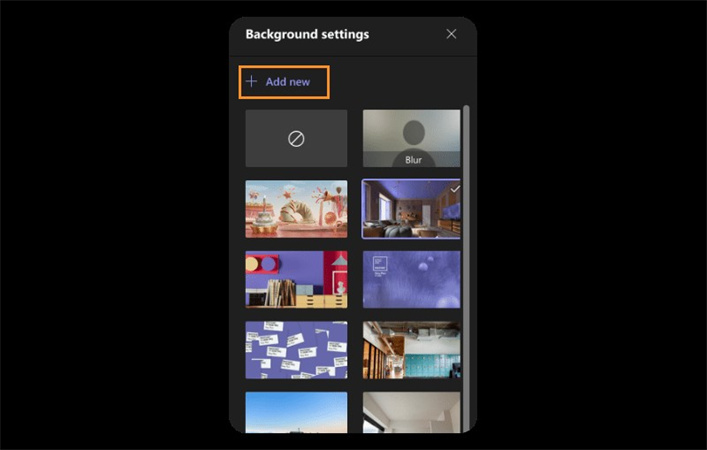 Hintergrundbilder für Teams