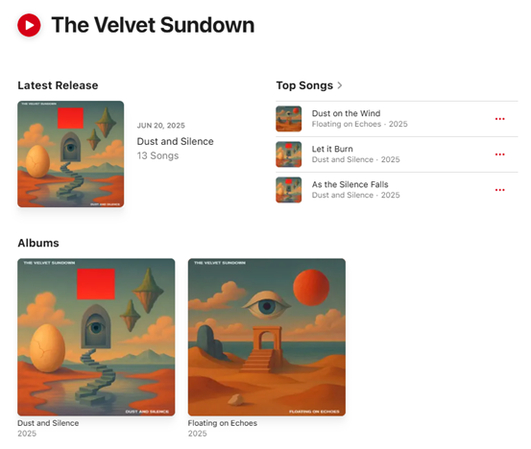 The Velvet Sundown Album