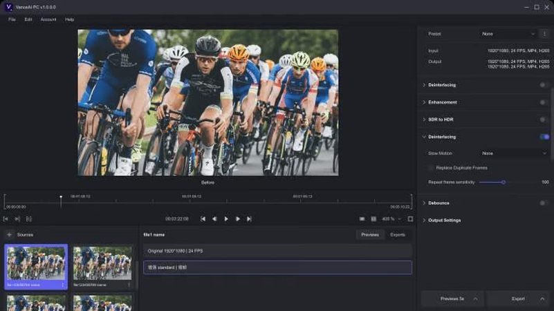 UniFab AI Video Upscaler for quick cosplay video enhancement