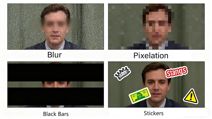 types of video censorship