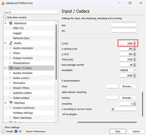 vlc reparar mp4 por transcodificação