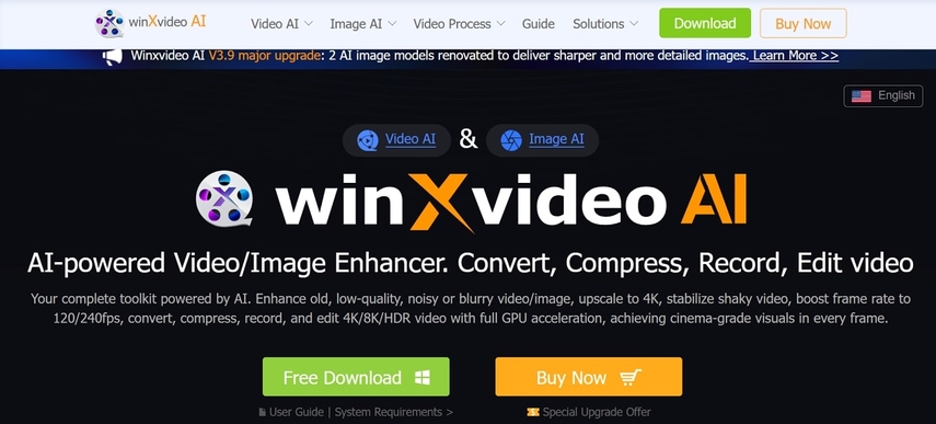 upscale videos with winxvideo ai