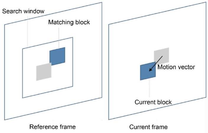 motion compensation block based motion technique