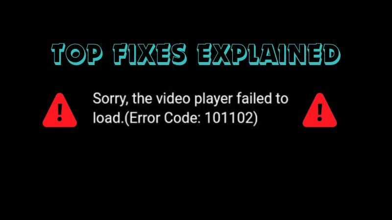 fix error code 101102 in chrome video playback