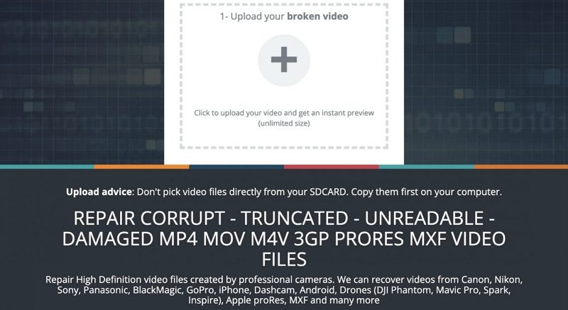 fix video online video repair