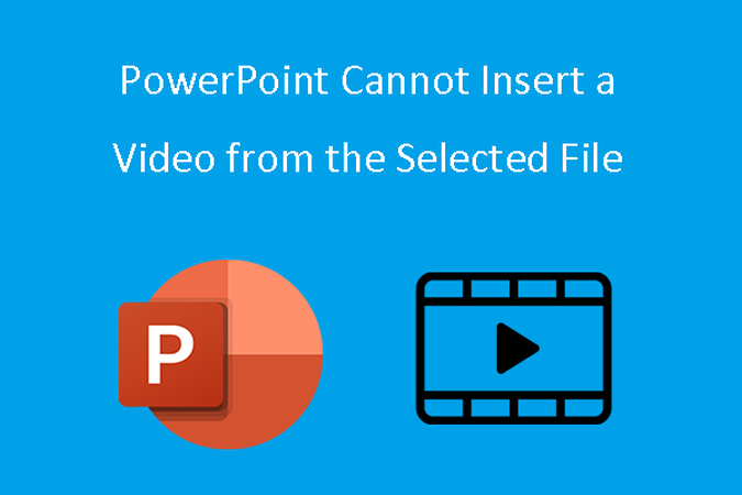 Troubleshooting PowerPoint: Resolving the Issue of Inserting Videos from Selected Files