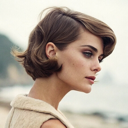 復古極簡狼尾頭