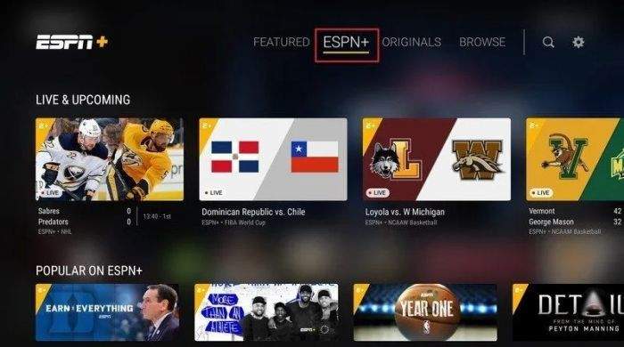 Get to Know What Channel Is ESPN Plus on DirecTV